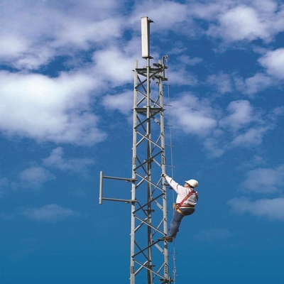 20 25 30 35 40 42 45 48 50 52 55 60 65 M Meter Mast Pylon Angular Iron 3 Legged Telecommunication Angle Steel Tower