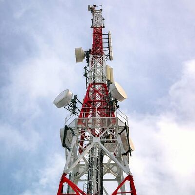 Wireless A36 ASTM 4-Legged Hot-dip Galvanization Telecom Tower for Reliable Internet Solutions