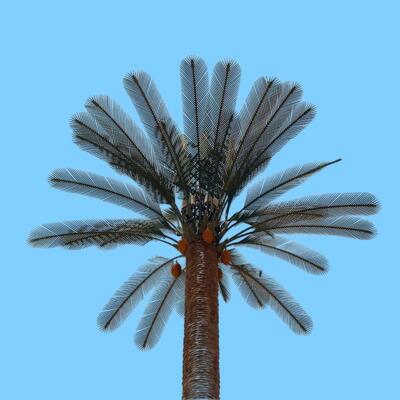 Baut dan mur buatan Bionic Tree Tower kelas 4.8 6.8 8.8 memenuhi standar properti mekanik ISO 898 1
