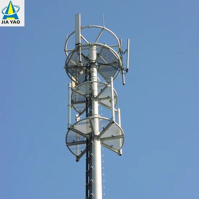 12 25 32M Menara Komunikasi Monopole Galvanis, Pemasangan Cepat Bukti Korosi untuk Wilayah Pesisir