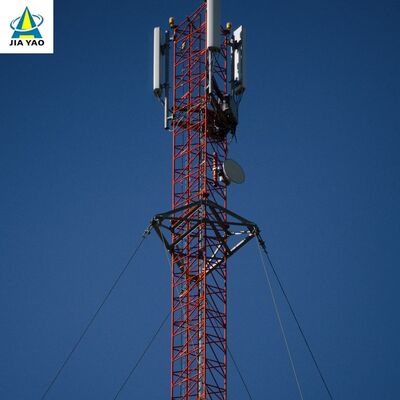 48 Menara Guyed Wire Ramah Anggaran 52M Untuk Proyek Transmisi Sinyal Siaran
