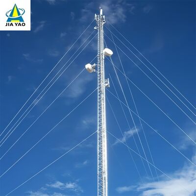 33 Menara Guyed Beradaptasi Angin Tinggi 60M Efektif Biaya Untuk Cakupan Broadband Pedesaan