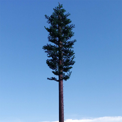 12 22 30Meter Q355 Steel Bionic Tree Communication Tower Untuk Lanskap Kota Perkotaan