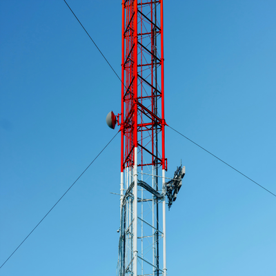 Menara Kawat Guyed Tegak Cepat 38M Untuk Komunikasi Bantuan Bencana Darurat