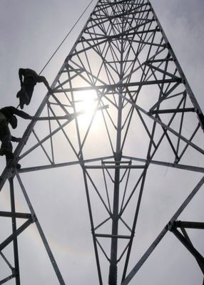 4G 5G Telekomunikasi nirkabel Komunikasi Tenaga Surya Telekomunikasi Radio 3 kaki Menara Baja Sudut