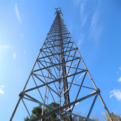 20m 30m 40m 50m 3 Leg Self Supporting Tower Telepon Seluler Telekomunikasi Antenna Stasiun Radio Jenis
