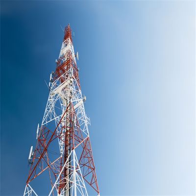 30m 40m 45m 50m 60m 80m Microwave Self Supporting Lattice Tower 3 Leg Angle Steel Antenna Menara Telekomunikasi