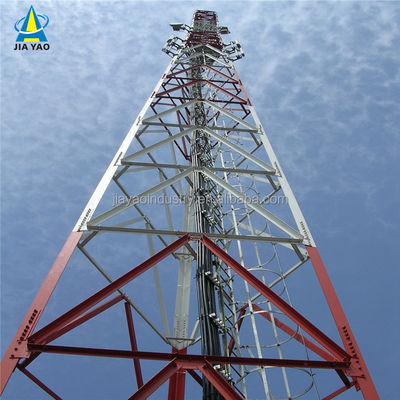5 10 15 20 25 30 M Self-supporting Galvanized Angular Steel 3 Legged Tower
