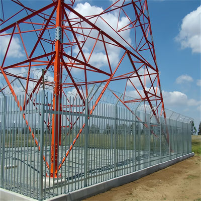 100 Meter Tipe Frame Struktur Bolt Ladder Harga Bolt Lightning Rod 4 Leg Angular Lattice Komunikasi Telekomunikasi Menara Baja
