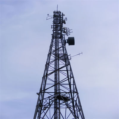 5-200M Galvanized Angle Steel Steel Lattice Tower Produsen Lattice Telecom Tower