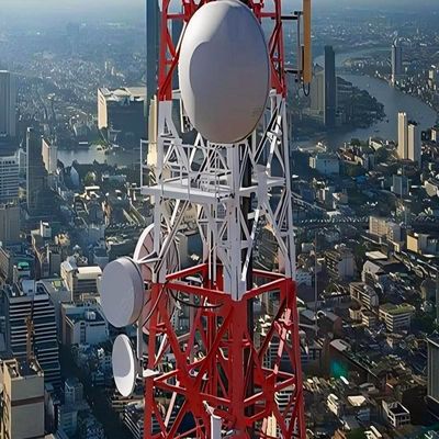 50 60 70 80 90 100 Meter Angle Antenna Baja Menara Telekomunikasi Galvanized