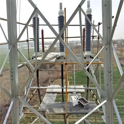Self Standing Lattice Steel Microwave Radio Wifi Telekomunikasi 4 Leg Angle Cell Tower Dan Lattice Mast Untuk Dijual