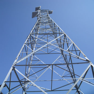 Hot Dip Galvanization 4 Legged Tower 20m 25m 30m 35m 40m 45m 50m 55m 60m 65m 70m 75m 80m