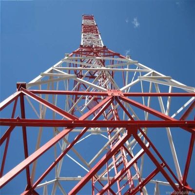 30m 45m 50m 60m TV Antenna Mast Tower 3 &amp; 4 Legged Angle Steel Outdoor TV Tower