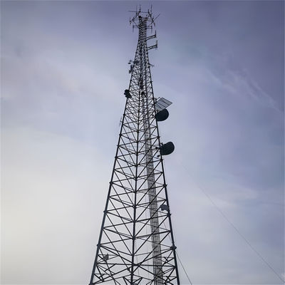 15m 20m 25m 40m 200 kaki Antenna Menara Telekomunikasi Radio TV Tubular FM Broadcast Antenna 3 kaki