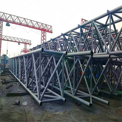 Bolted Galvanized 3 Legged Tubular Steel Tower Lattice Telecom Antenna Tower