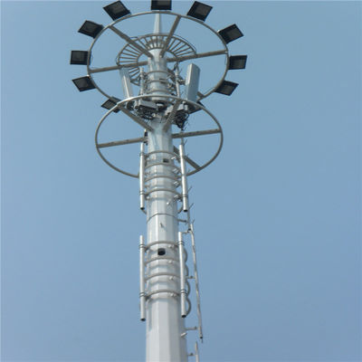 35M 40M Jaringan Antenna Monopole Menara Telekomunikasi Seluler Monopole