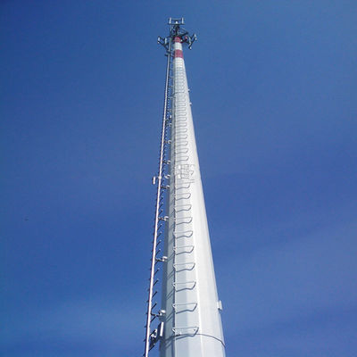 35M 40M Jaringan Antenna Monopole Menara Telekomunikasi Seluler Monopole