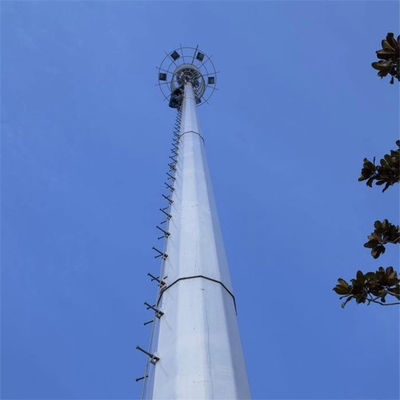 Perusahaan Telekomunikasi Kecil yang Mendukung Diri Sel Antenna Pylon 5g Jaringan 20 kaki Platform Atap Menara Atas