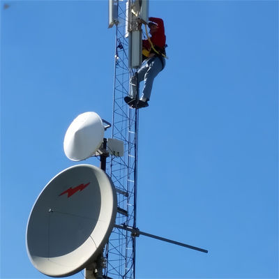 Perusahaan Telekomunikasi Kecil yang Mendukung Diri Sel Antenna Pylon 5g Jaringan 20 kaki Platform Atap Menara Atas