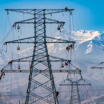 Menara Lini Transmisi Listrik Tegangan Tinggi 10KV 33KV 66KV 110KV