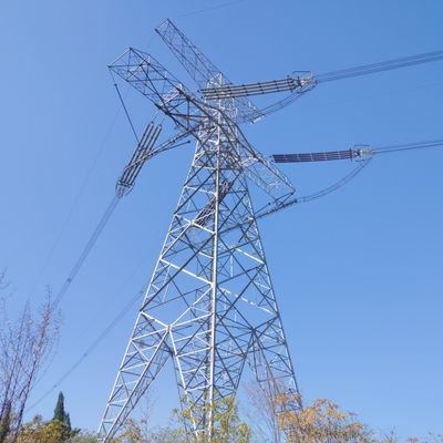 Menara Lini Transmisi Listrik Tegangan Tinggi 10KV 33KV 66KV 110KV