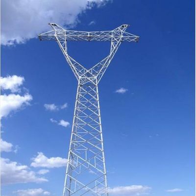 110KV 220KV Hot Dip Galvanized Besar Power Line Menara Tegangan Tinggi Menara Listrik