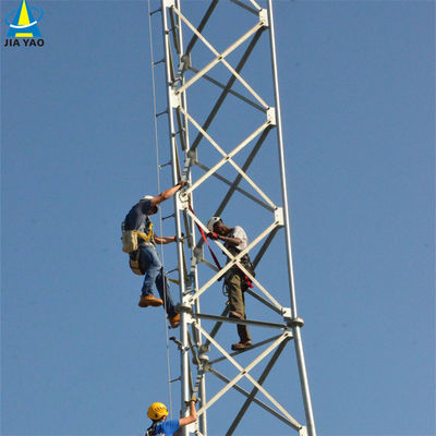 TV Antenna Pole Mast 3 Legged Tubular Steel Tower 175M- 300M