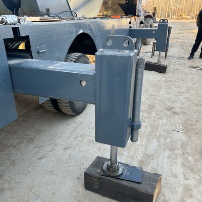 Telescopic Galvanized Steel Lighting + Komunikasi 15 20 25M 5G 4G Wifi Mobile Emergency Tower