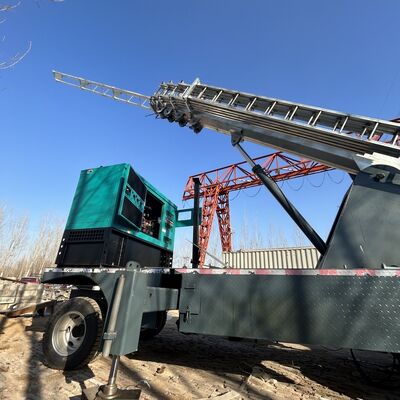 Menara Teleskopik Tugas Berat dengan Deviasi Vertikal Kurang dari Satu Per Seribu Menawarkan Kinerja untuk Tugas Komunikasi dan Pencahayaan