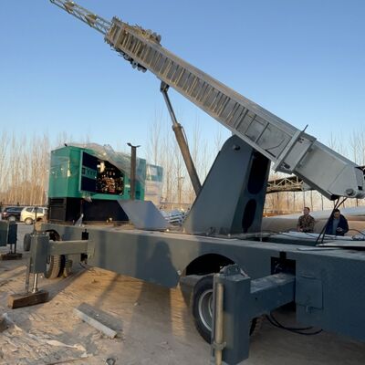 Menara Teleskopik Tugas Berat dengan Deviasi Vertikal Kurang dari Satu Per Seribu Menawarkan Kinerja untuk Tugas Komunikasi dan Pencahayaan