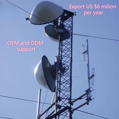 Guyed Wire Tower diproduksi Q235C Q355C S235J0 S355J0 kelas baja memberikan ketahanan dan daya tahan yang sangat baik