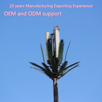 Menara Telekomunikasi Kamuflase Anti-Pasir Populus Euphratica Bionik Gurun Gobi Galvanis Celup Panas