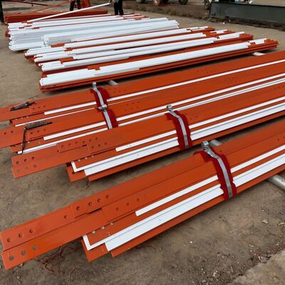 10 16 22 28M Baja Sudut Berkaki 3 Ringan Galvanis Mandiri Luar Ruangan 5G 4G Wifi Menara Telekomunikasi Pedesaan