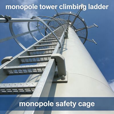 18 26 34M Lanskap Perkotaan Monopole Baja Galvanis Mandiri Luar Ruangan 5G 4G Wifi Menara Telekomunikasi Estetika