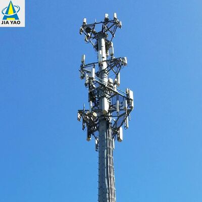 12 25 32M Menara Komunikasi Monopole Galvanis, Pemasangan Cepat Bukti Korosi untuk Wilayah Pesisir