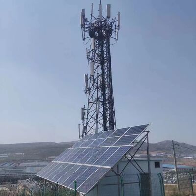 Menara Komunikasi Kompatibel Energi Terbarukan Untuk Pemantauan Taman Surya Ladang Angin