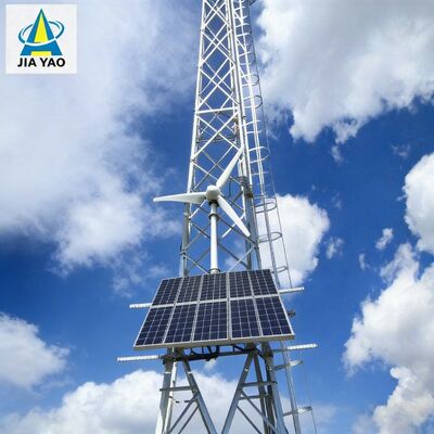 Menara Komunikasi Kompatibel Energi Terbarukan Untuk Pemantauan Taman Surya Ladang Angin