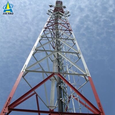 Menara Kisi Sudut Berkaki 3 Ringan 20M 40M Untuk Komunikasi Darurat