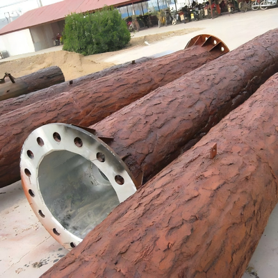 Menara Pohon Pinus Bionic Kustom 15 25 32Meter Untuk Cakupan Sinyal 5G Taman Kota