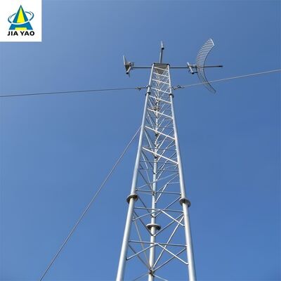 Guyed Tower Hemat Biaya 42M Untuk Cakupan Sinyal Siaran Pedesaan