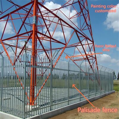 Menara Kisi Baja Sudut Berkaki 4 Tugas Berat dengan Struktur Penahan Beban yang Dioptimalkan untuk Infrastruktur Telekomunikasi Pedesaan Standar ANSI/TIA-222-G