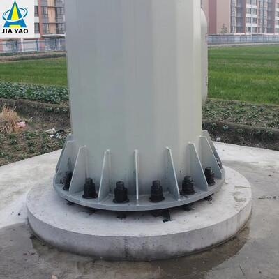 Integrated 5G Smart Street Light Pole Steel Monopole Communication Tower for Urban Intelligence Surveillance and Wireless Site
